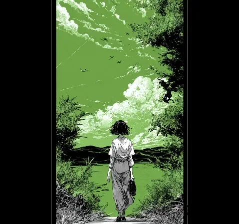 科幻题材漫画《星际迷航者》封面
